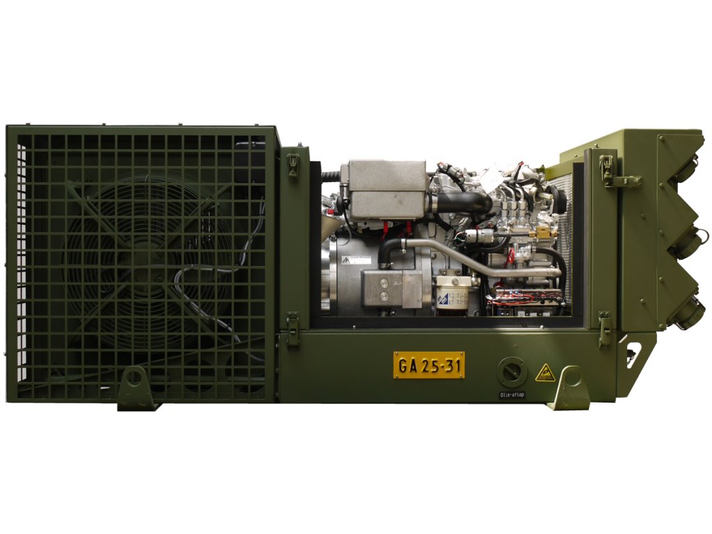 Water-cooled DC generators